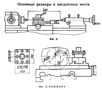 Габаритні розміри робочого простору верстата 1І611П 1І611П Габаритні розміри робочого простору токарно-гвинторізного верстата